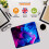 Coloured Smoke Art Mouse Mat Pad - Colourful Fun Gift Computer #14299 7