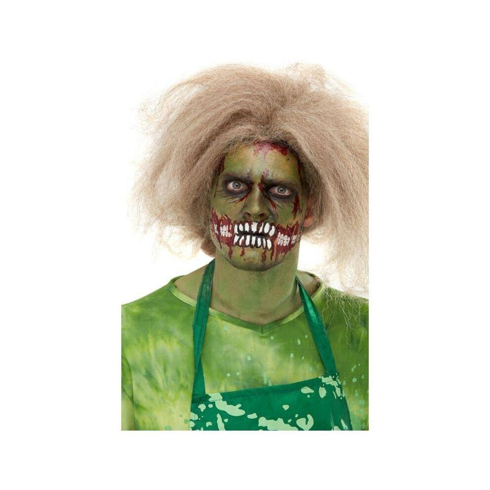 Smiffys Make Up FX Zombie Face Transfer Green