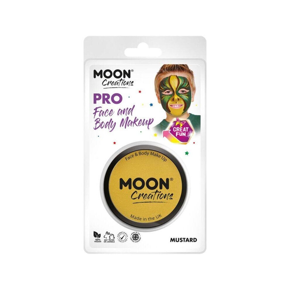 Moon Creations Pro Face Paint Cake Pot Golden