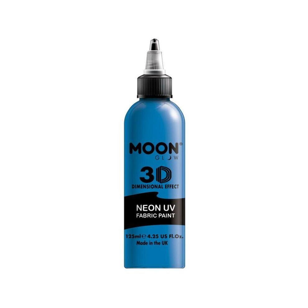 Moon Glow Neon UV Intense Fabric Paint Blue