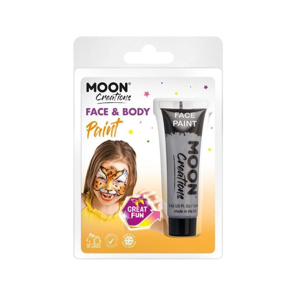 Moon Creations Face & Body Paint Grey