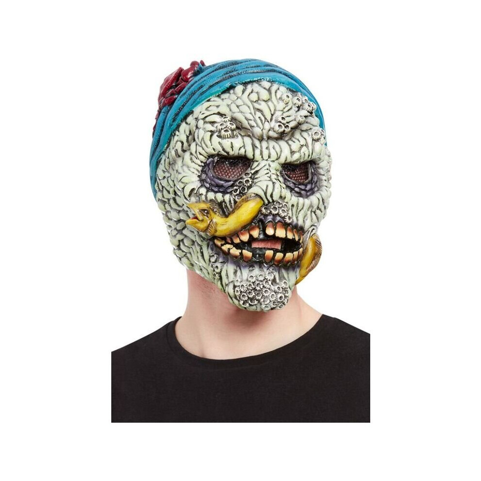 Barnacle Skull Pirate Overhead Mask Latex