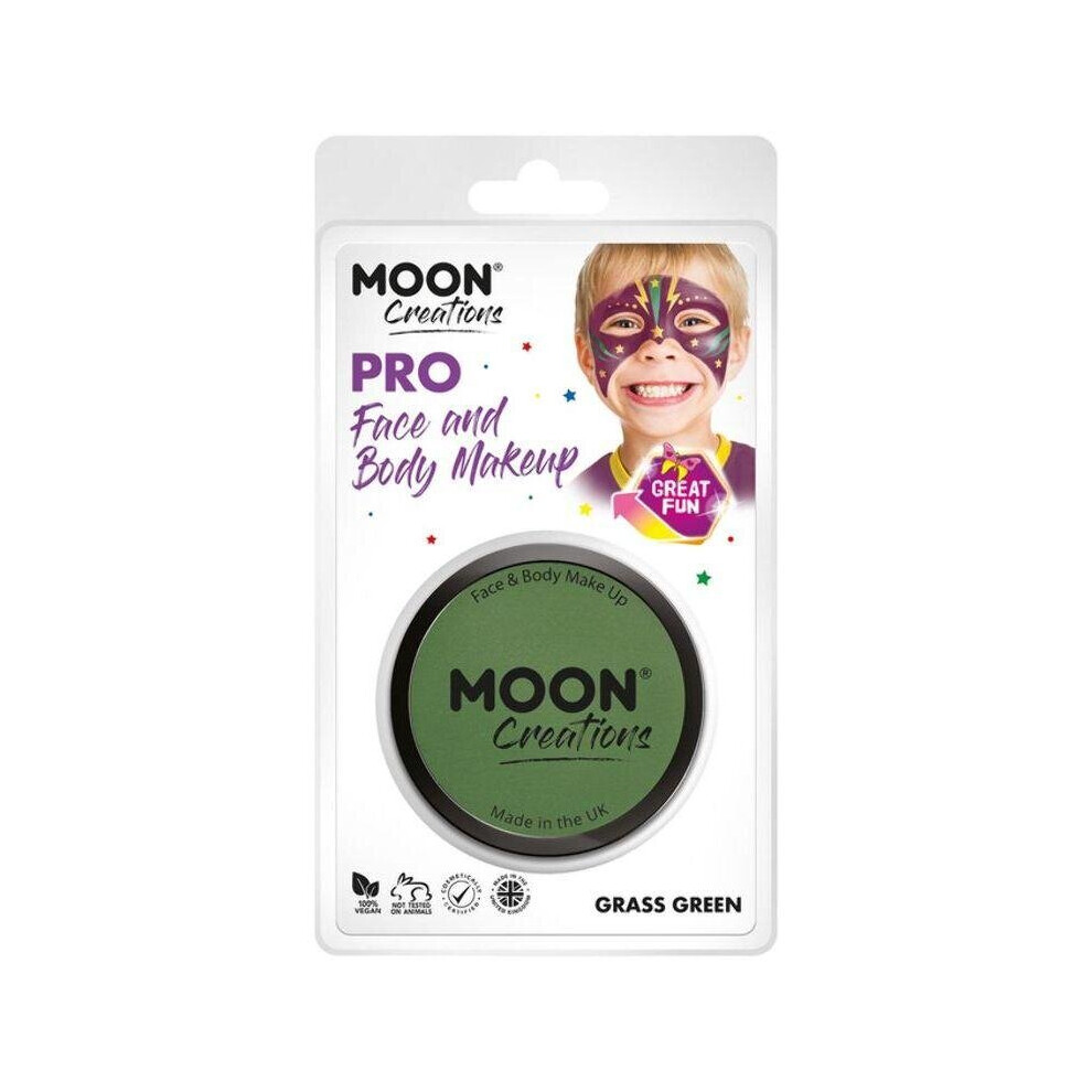 Moon Creations Pro Face Paint Cake Pot Green