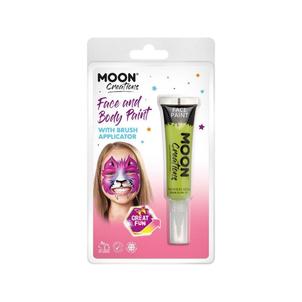 Moon Creations Face & Body Paints Lime Green