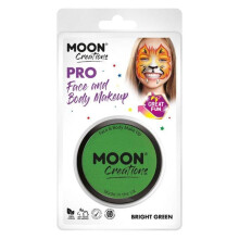 Moon Creations Pro Face Paint Cake Pot Bright Gre