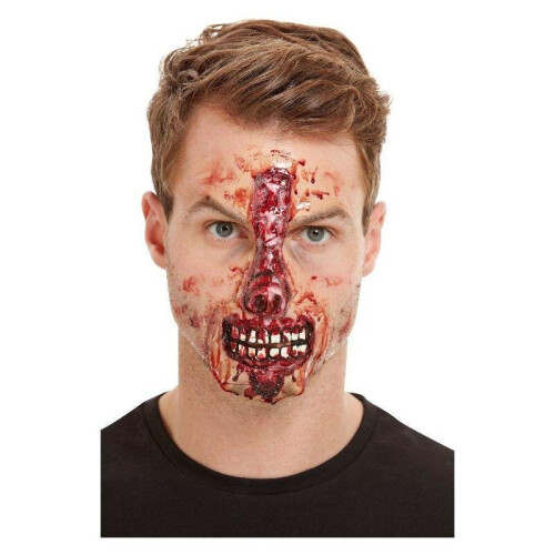 Smiffy's Smiffys Make Up FX Exposed Nose & Mouth Red