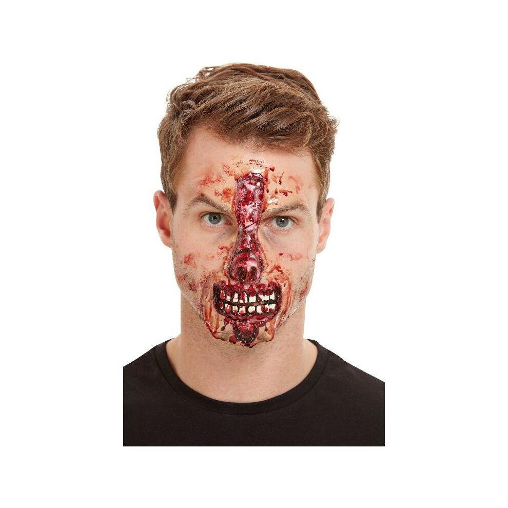 Smiffy's Make Up Fx Exposed Nose & Mouth Red