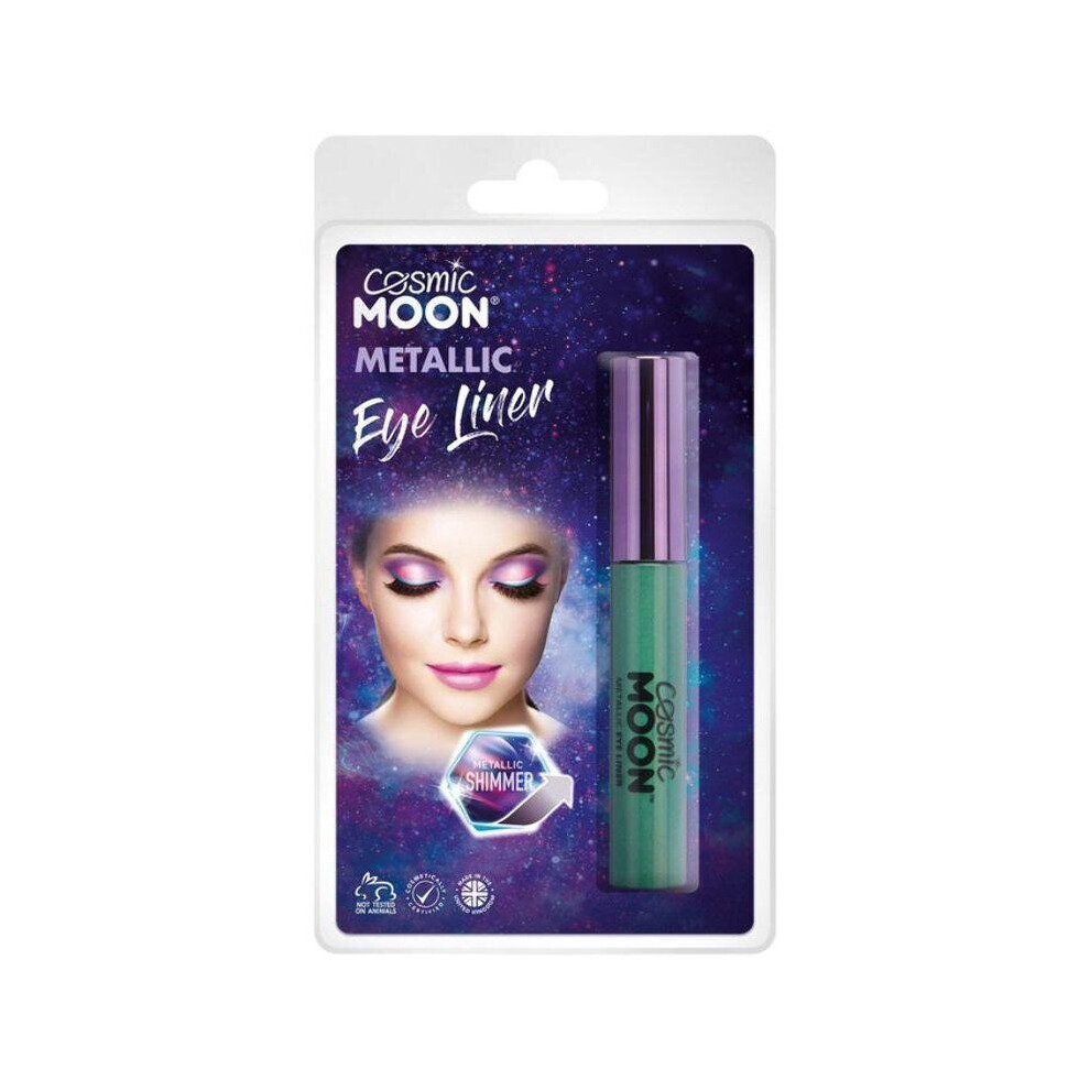 Cosmic Moon Metallic Eye Liner Green