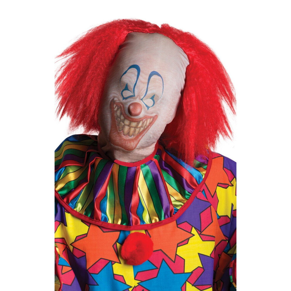 Rubies Scary Clown Mask With Wig Not,Specified