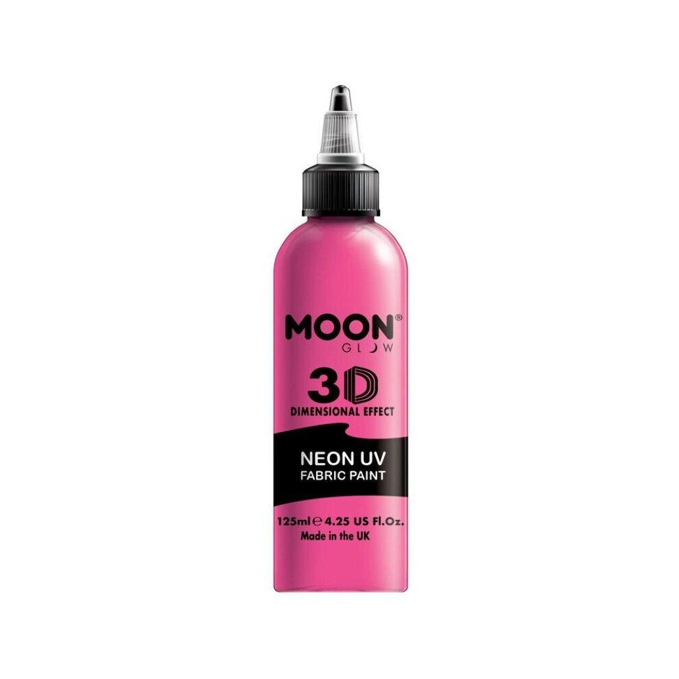 Moon Glow Neon UV Intense Fabric Paint Pink