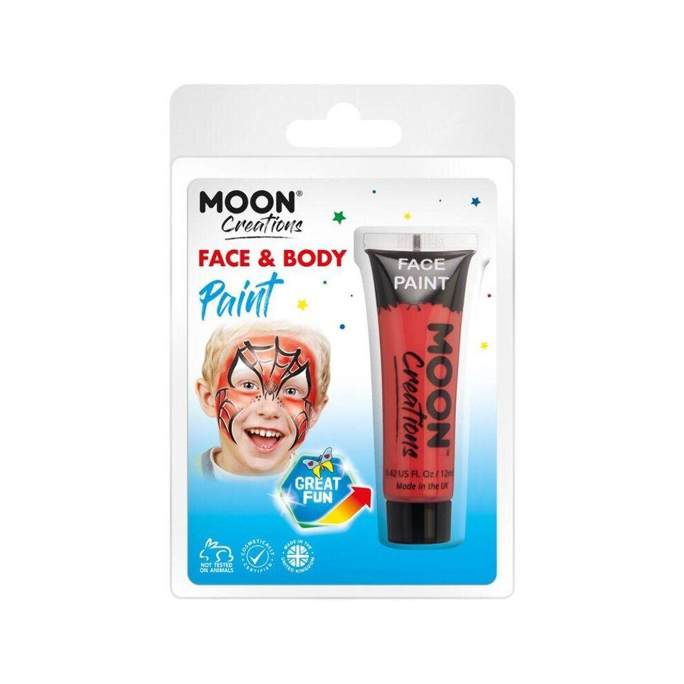 Moon Creations Face & Body Paint Red