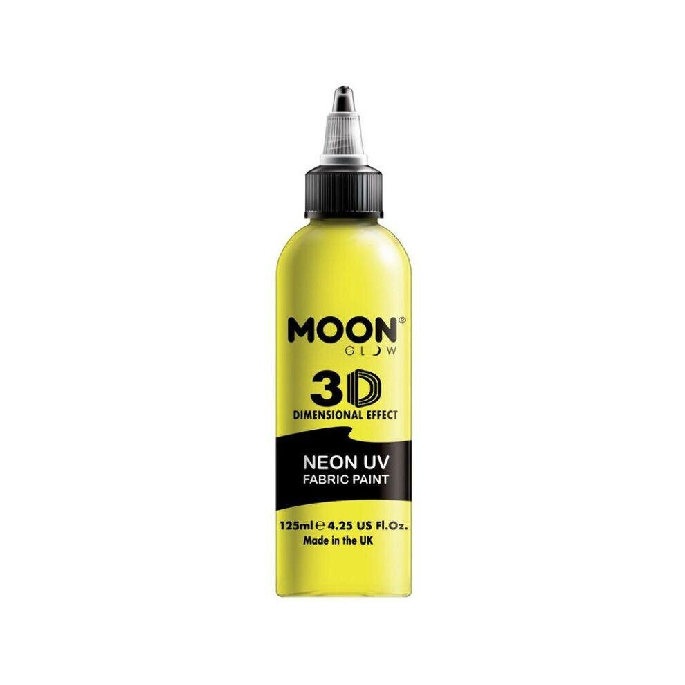 Moon Glow Neon UV Intense Fabric Paint Yellow