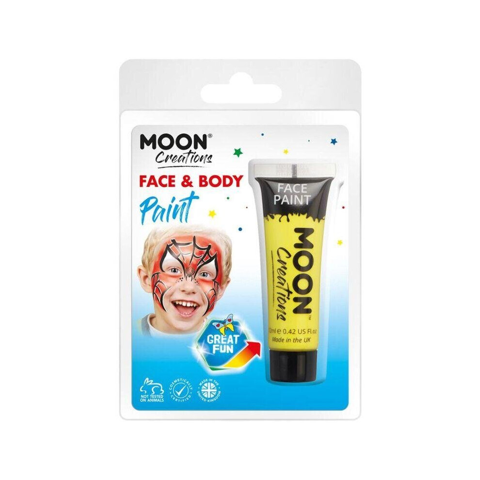 Moon Creations Face & Body Paint Yellow