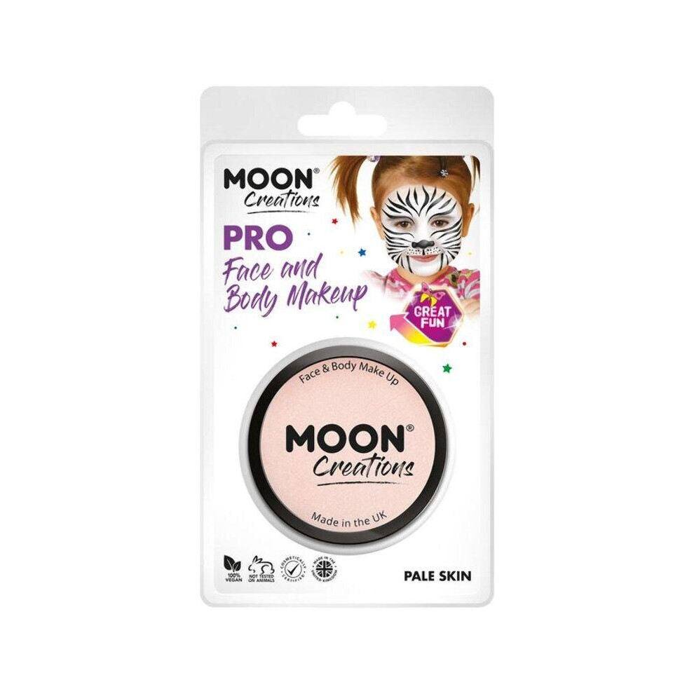 Moon Creations Pro Face Paint Cake Pot Nude