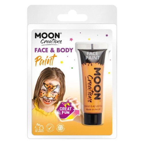 Smiffy's Moon Creations Face & Body Paint Orange