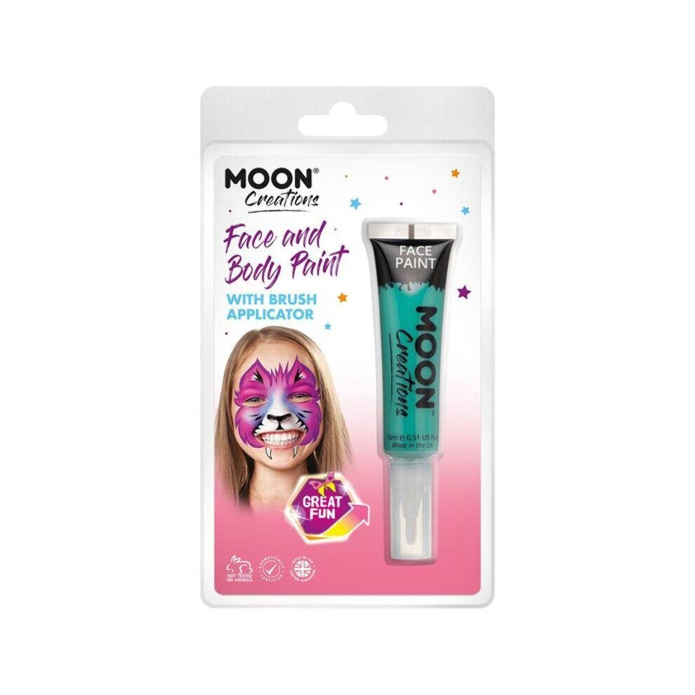 Moon Creations Face & Body Paints Turquoise