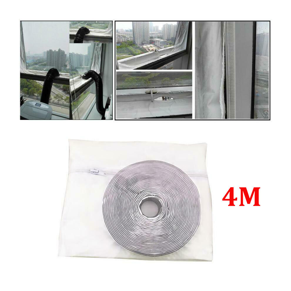 4m Air Lock Window Seal Living Room Mobile Air Conditioner Home 