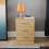Home Discount (Pine) Riano 3 Drawer Bedside Chest Bedside Table Storage 5