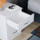 Home Discount (White) Riano 3 Drawer Bedside Chest Bedside Table Storage 7