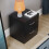Home Discount (Black) Riano 2 Drawer Bedside Chest Bedside Table Storage 4