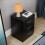 Home Discount (Black) Riano 3 Drawer Bedside Chest Bedside Table Storage 8