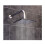 8" Rainfall Showerhead Square Thin Stainless Steel Adjustable Chrome 6