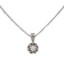 Swarovski Solitaire Collection Pendant Silver Necklace