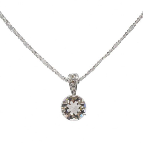Swarovski Swarovski Solitaire Collection Pendant Silver Necklace