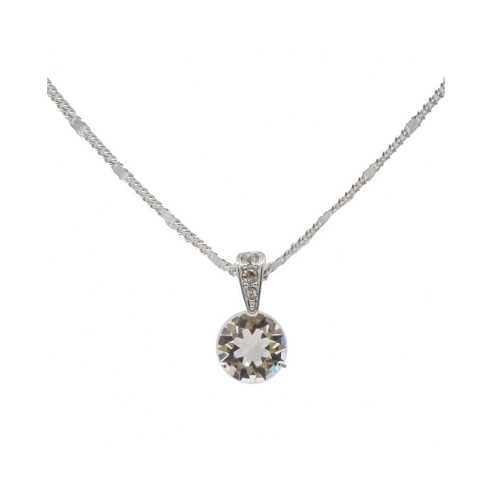 Swarovski Solitaire Collection Pendant Silver Necklace