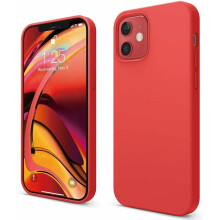 (Red) Liquid Silicone Case For iPhone 7/8/SE 2020 UK Post