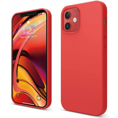 (Red) Liquid Silicone Case For iPhone  7/8/SE 2020 UK Post