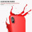 (Red) Liquid Silicone Case For iPhone  7/8/SE 2020 UK Post 2
