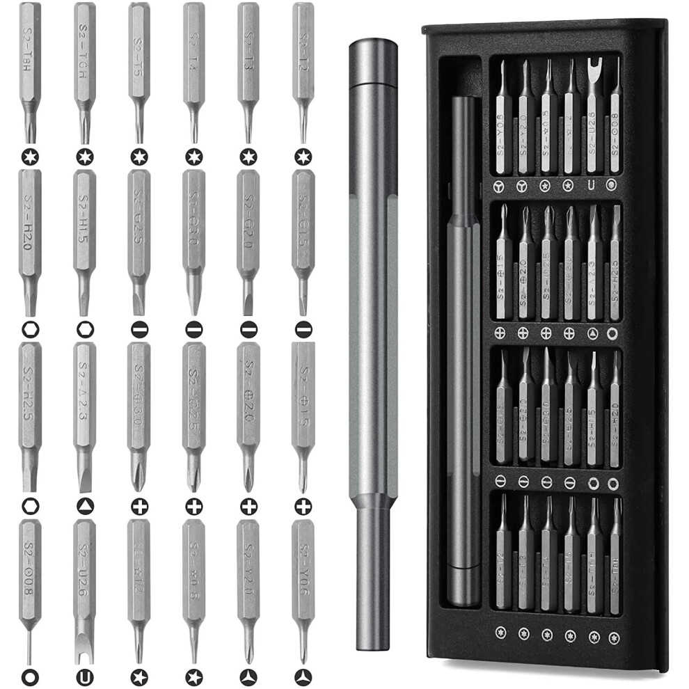 Precision Screwdriver Set,Prochosen 25 In 1 Screwdriver Kit Magnetic Repair Tool For Mobile Phone,Laptop,Watch,Electronic... 4811630215643