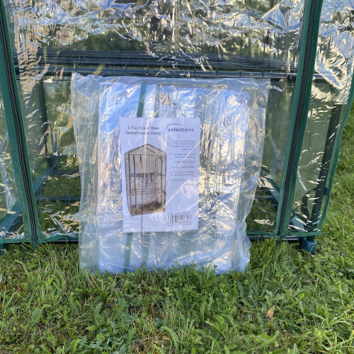 Selections 3 Tier Mini Greenhouse Clear View Replacement Cover 2