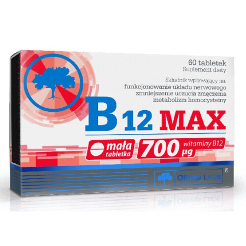 OLIMP B12 MAX 60 tablets - B12 vitamin supplement