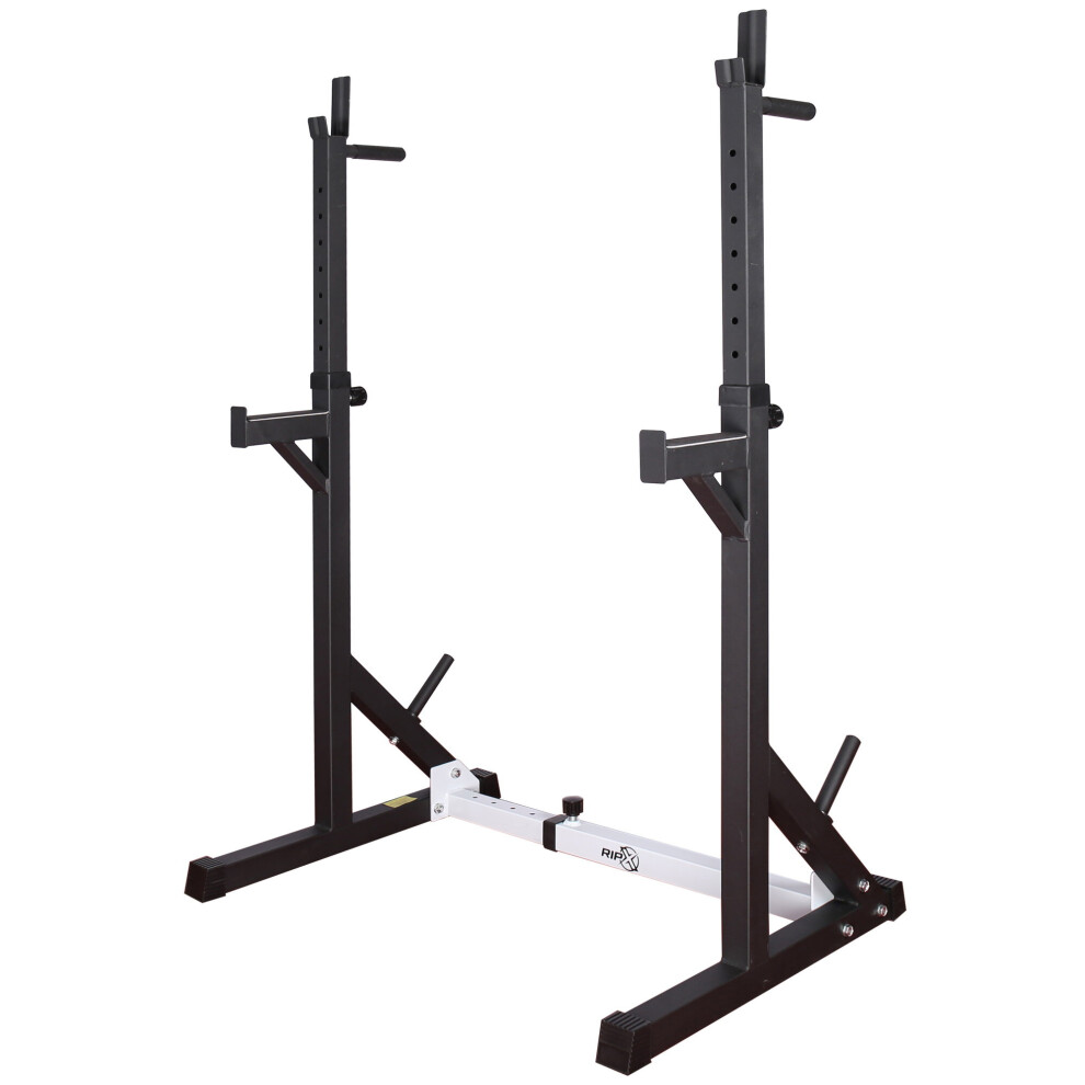 RIP X Adjustable Squat Dip Rack Weight Lifting Stand Power Cage Frame