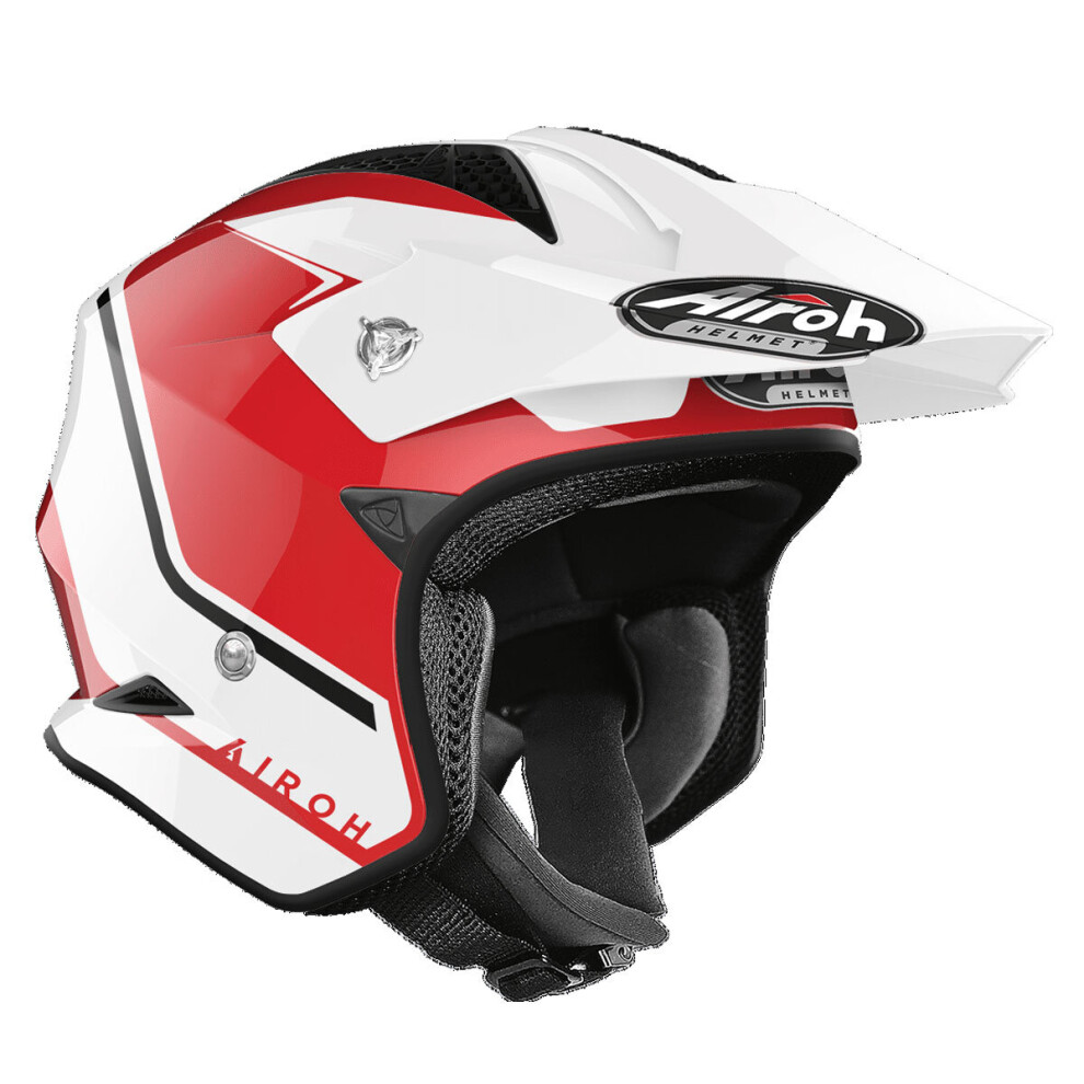 (2Xl) Airoh Off Road Trr S Keen Gloss Red / White White,Red 5032173800663