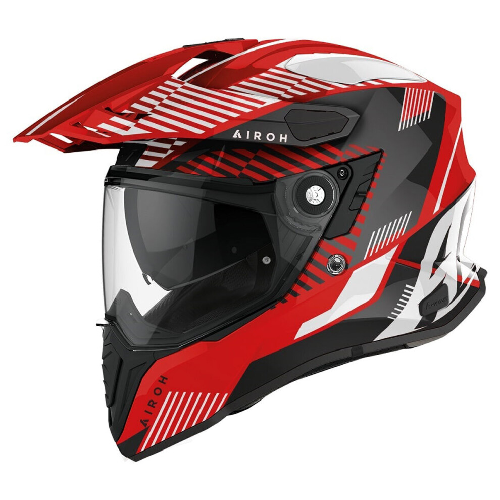 (S) Airoh 2022 Commander Boost Gloss Red 8029243330332