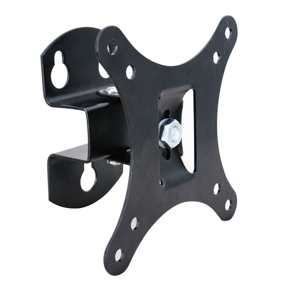 Monitor Wall Mount Bracket Swivel & Tilt For Led Curved Qled Qe 4K Lcd Oled Suhd Uhd Television Tv Fixed 10" - 32" Up To 15Kgs/33Lbs Black 5059490137609