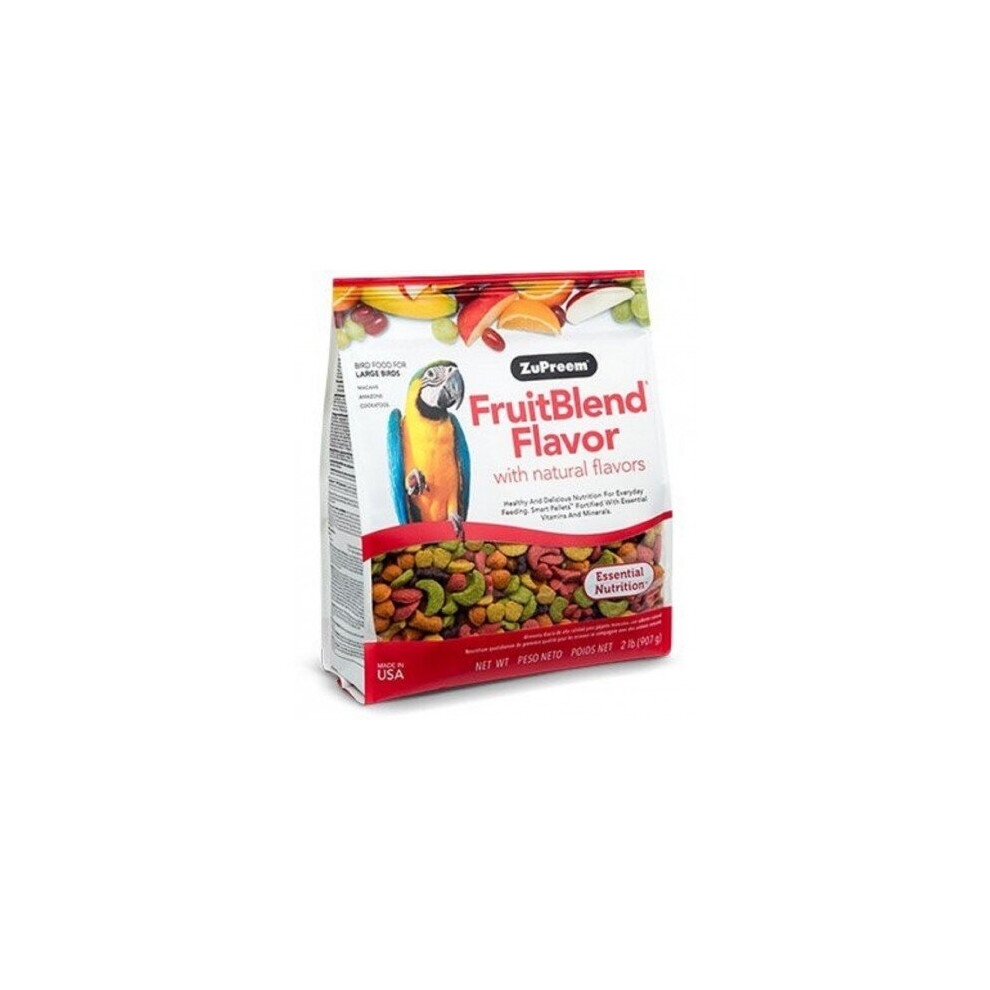 (3.5 lb) Zupreem Fruitblend Natural Flavr Large Parrot Food