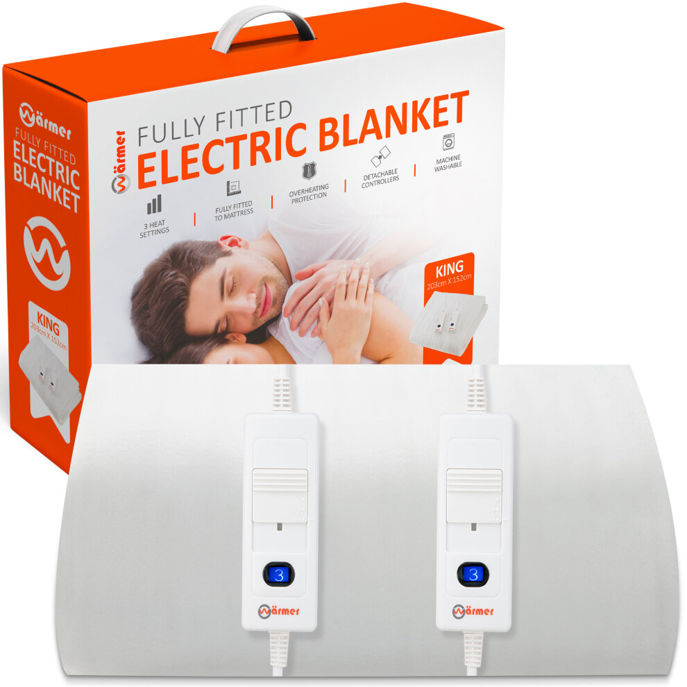 Warmer (King Size) Wärmer Fully Fitted Electric Blanket