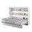 Arthauss BC-04 Horizontal Wall Bed Concept 140cm 3