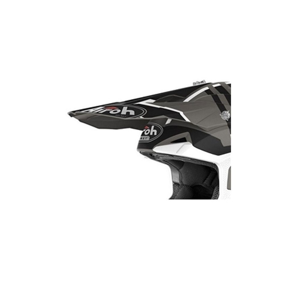 Airoh Off Road Peak For Wraap Broken Matt Helmet Anthracite 8029243308591