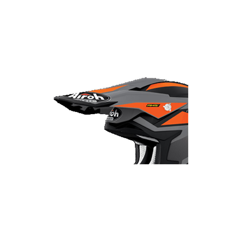Airoh Off Road Peak Grey For Strycker Axe Matt Orange Helmet Orange,Grey 5032173790247