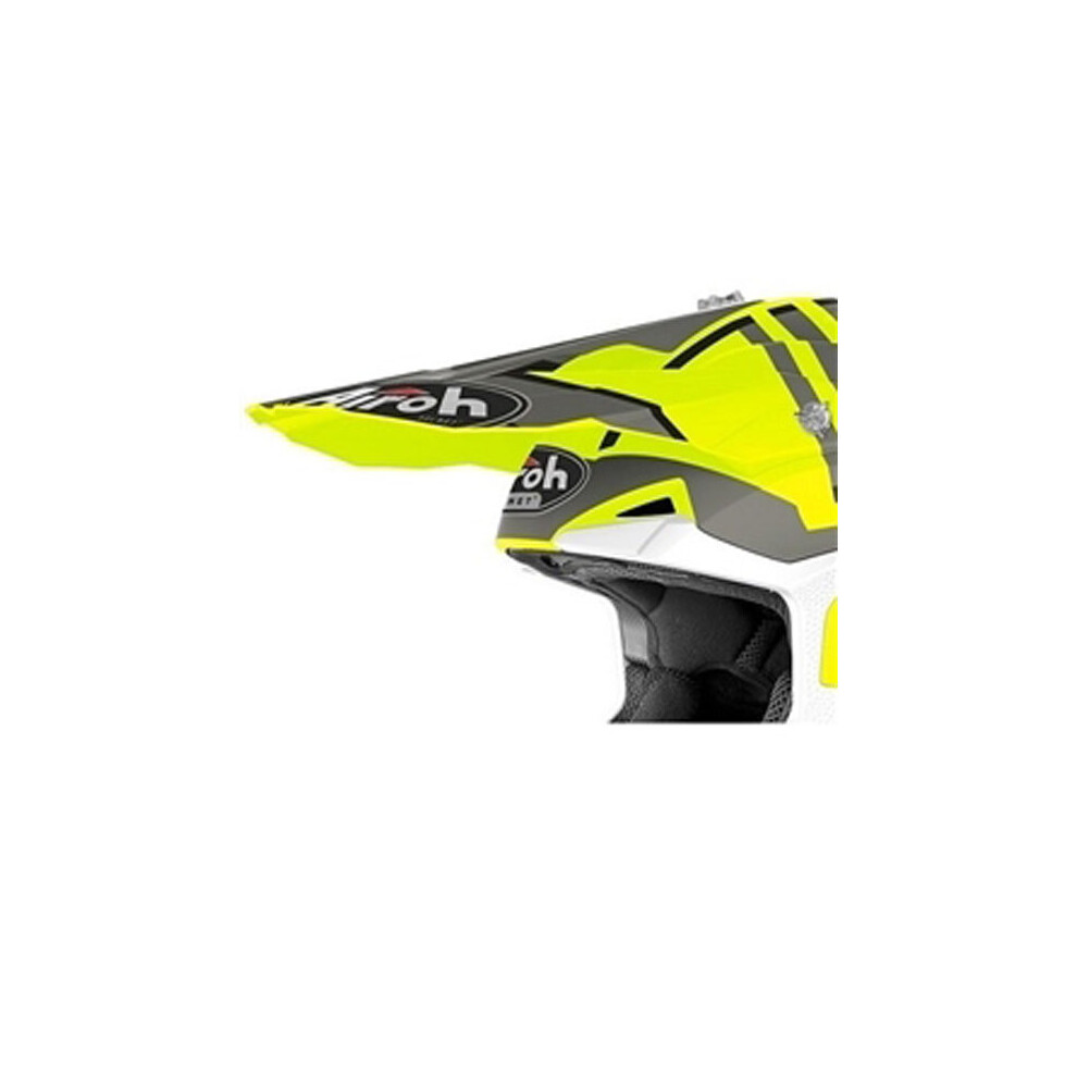 Airoh Off Road Peak Grey For Wraap Broken Matt Yellow / Grey Helmet Yellow,Grey 8029243308584