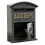 Post Mail Box Wall Mounted Grey Antique Style 3