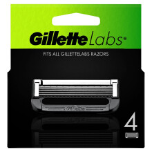 Gillette Labs Refil de lâminas de barbear 4 unidades