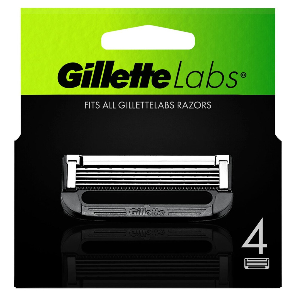 Gillette Labs Razor Blades Refill  4 Pack