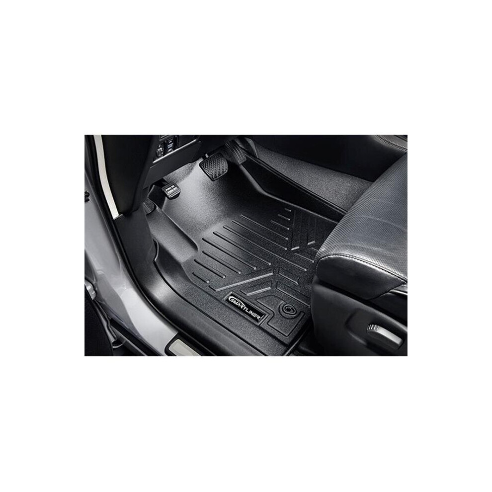 Smartliner Sb1423 All Weather Custom Fit 2Nd Row Tan Floor Mat Liners For 2020-2023 Ford Explorer 840004628134