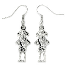 Harry Potter Silver Plated Dobby the Elf Drop Earrings